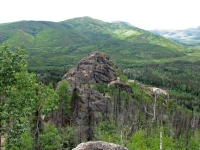 Climbing on Angel Rocks